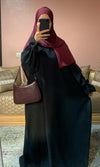 Abaya de loubna en noir